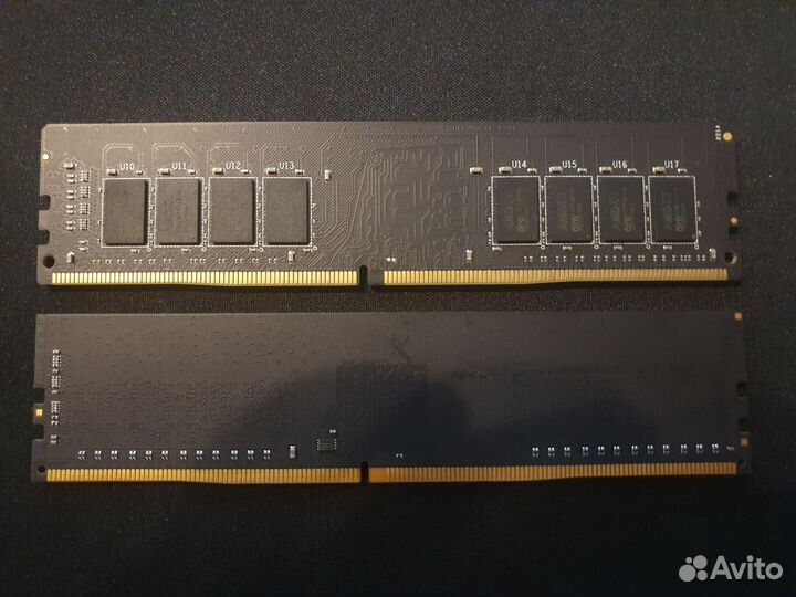 Оперативная память DDR4 озу, 8 гбx2 шт, 2133 мгц