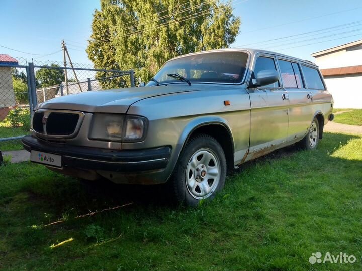 ГАЗ 310221 Волга 2.4 МТ, 1999, 172 000 км