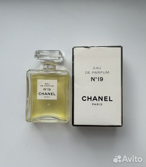 Chanel но 19 eau de parfum 100 мл винтаж