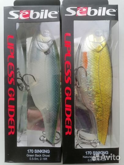 Джерки Sebile Lipless Glider 170S и 170SP