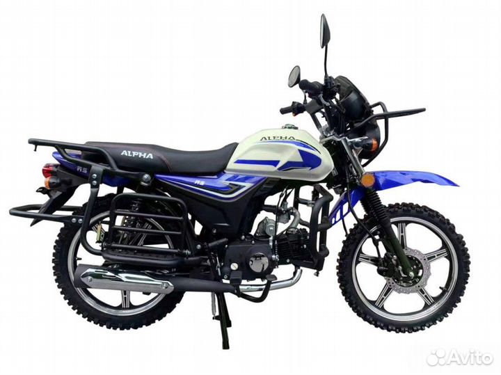 Мопед motoland Альфа Forester RS 11(LM48-B) синий