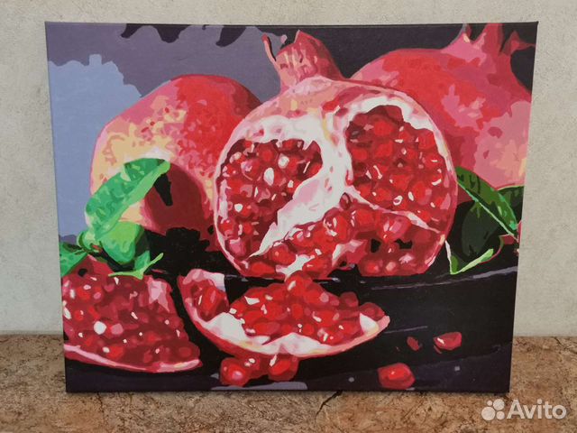 Готовая картина по номерам