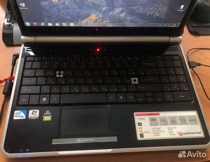 Ноутбук packard bell MS2273