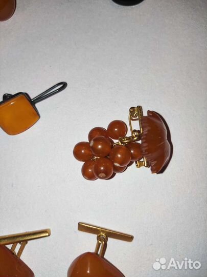 Украшения янтарь СССР винтаж Калининград
