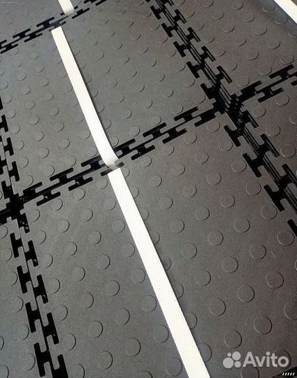 Модульная плитка пвх для гаража