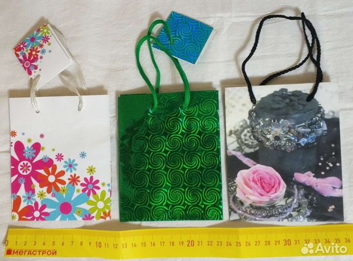 Пакеты подарочные