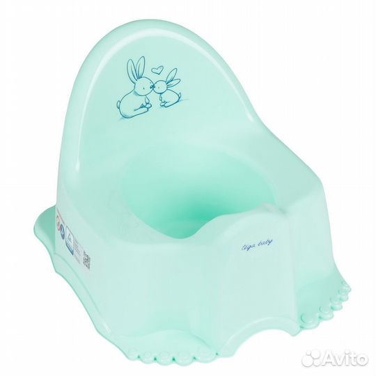 Детский горшок Tega Baby Little Bunnies (Кролики)
