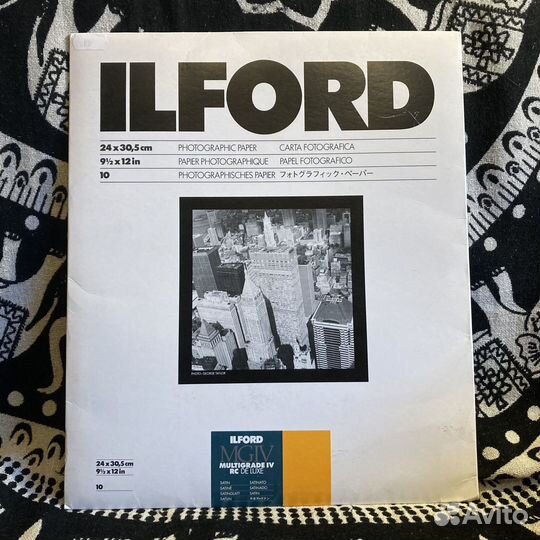 Фотобумага ilford Multigrade IV RC Delux 24 x 30.5