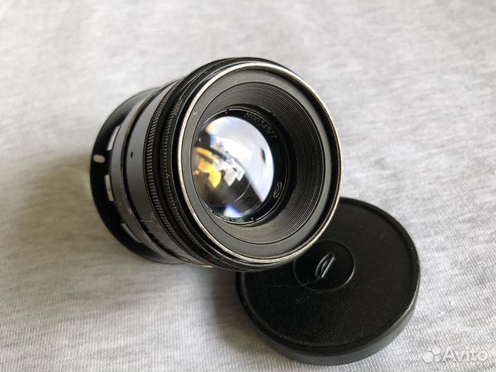 Гелиос-44м-4 с переходником на Canon EOS