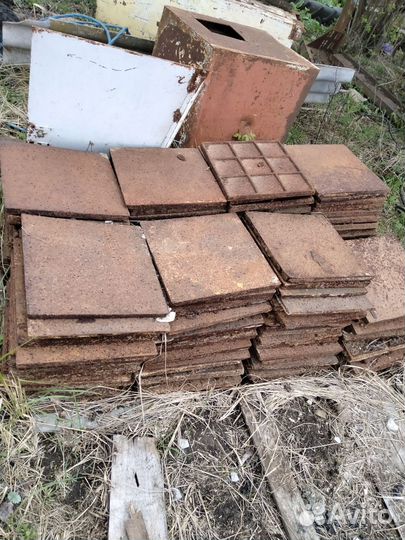 Плитка металлическая