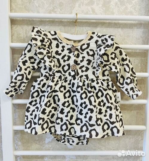 Боди платье на девочку