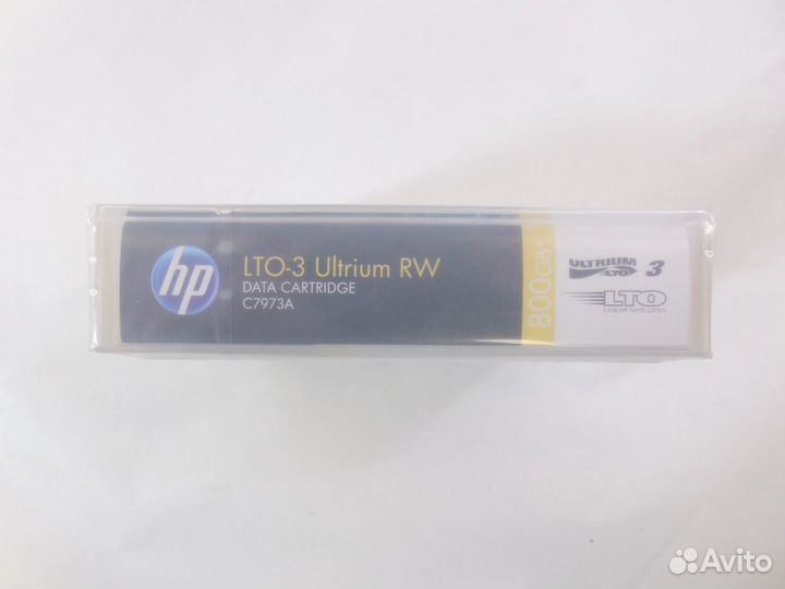 Ленточный картридж 800GB HP Ultrium LTO-3 C7973A