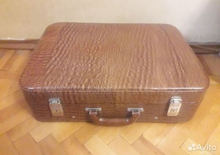 Кожаный чемодан СССР