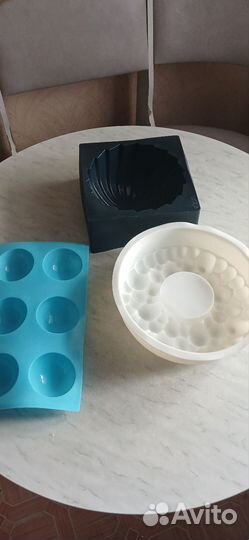 Силиконовые формы для заморозки мусовых тортов