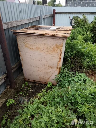 Мусорный бак металлический бу