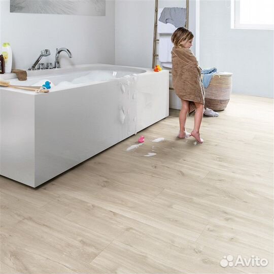 Пвх-плитка Quick-Step Livyn дуб Каньон бежевый