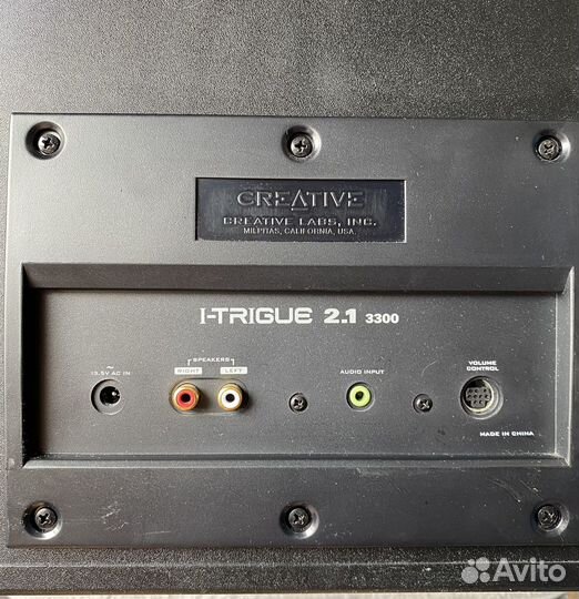 Колонки с сабвуфером для компьютера Creative