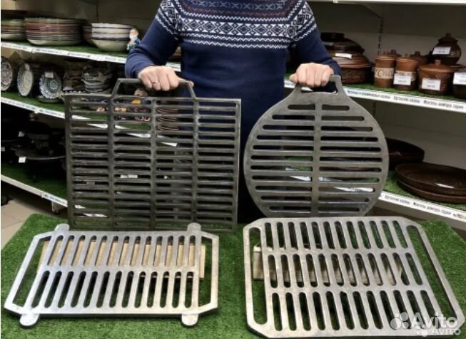Гриль решетки чугунные Россия