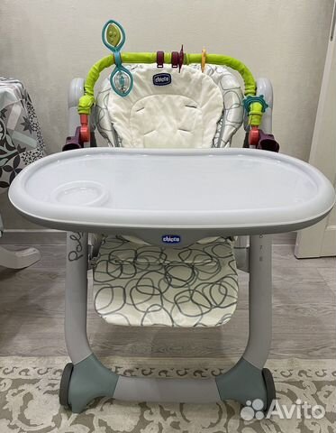 Стульчик для кормления chicco polly progress 5