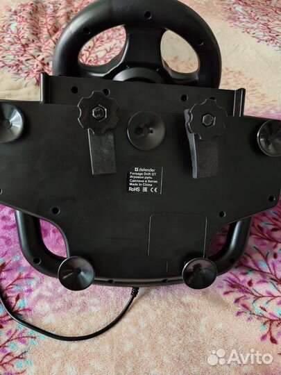 Игровой руль Defender Forsage Drift GT чëрный