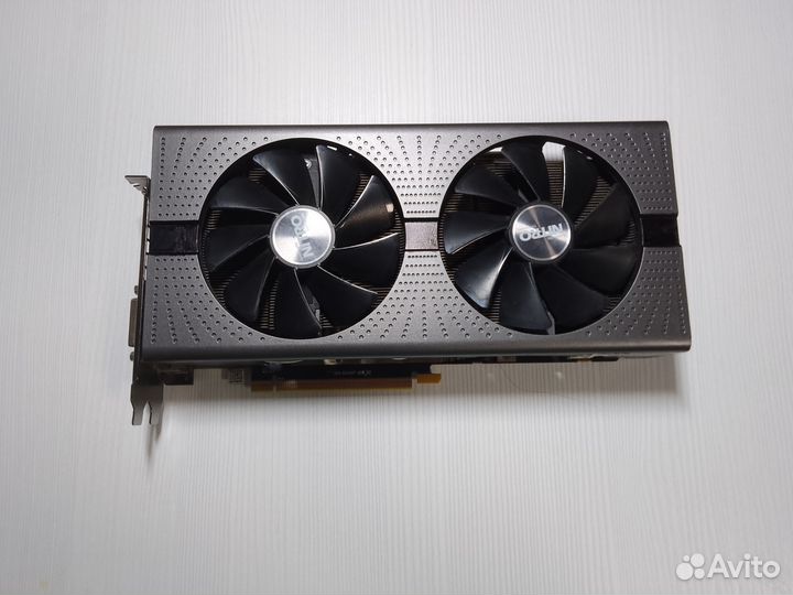 Видеокарта sapphire AMD Radeon RX 580 nitro+ 8GB