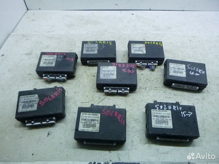Блок управления центральным замком hyundai solaris