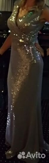 Платье вечернее в пол 44р