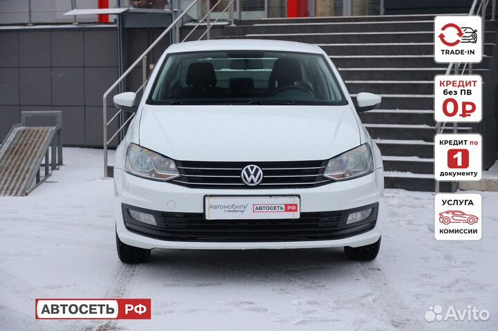 Volkswagen Polo 1.6 AT, 2019, 78 000 км