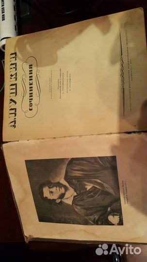 Редкое антикварное издание А. С. Пушкин