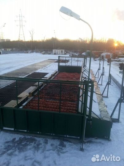 Стационарный снегоплавильный пункт