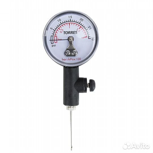 Манометр механ для мячей новый torres