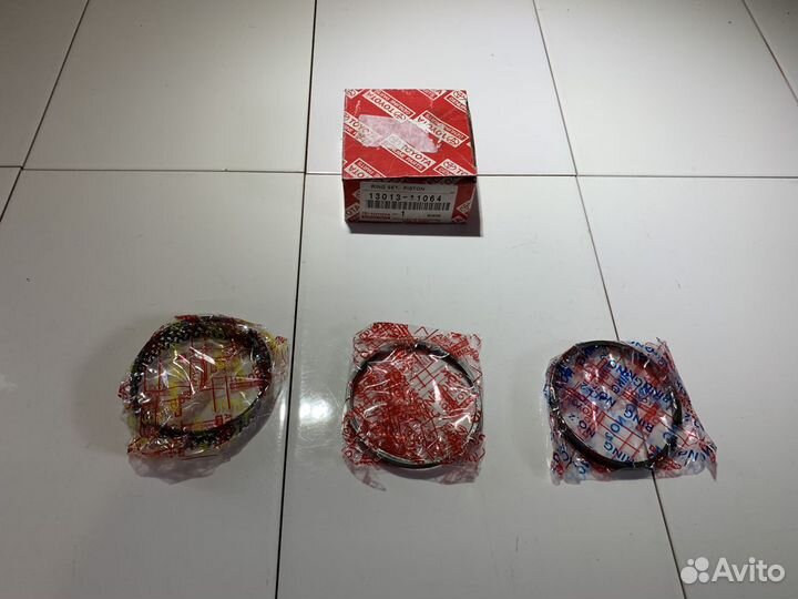 Кольца поршневые Toyota 2E 2EE 3E +0.50 Оригинал