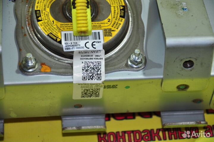 Подушка безопасности в панель Lifan Solano 2