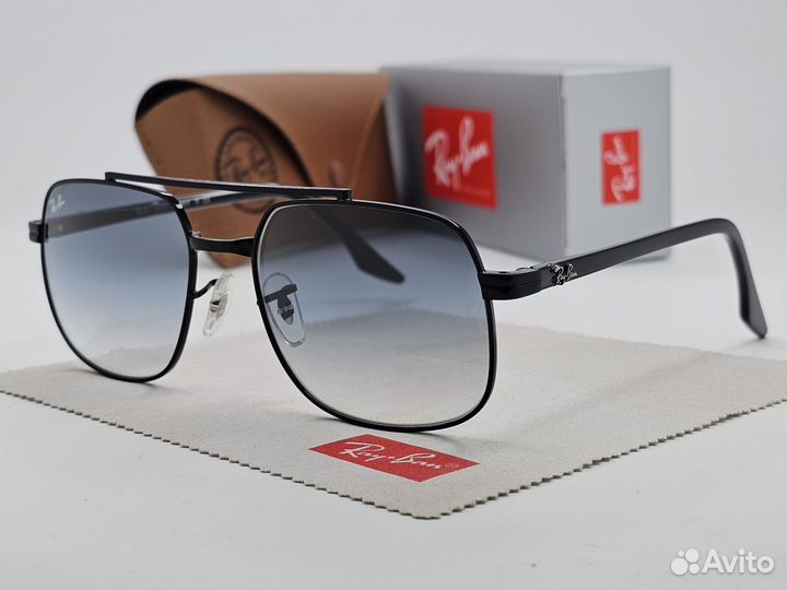 Очки Ray Ban 3699 Blue Gradient Стекло