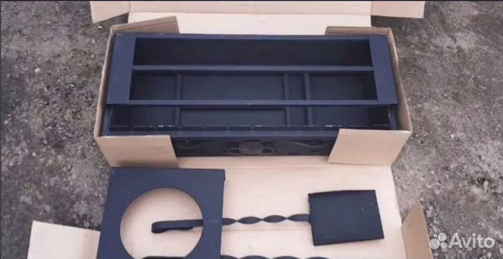 Мангал полный комплект / с подставкой под казан