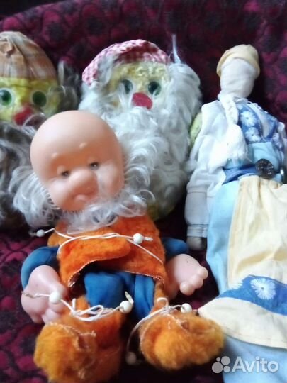 Гном,домовой советские, куклы