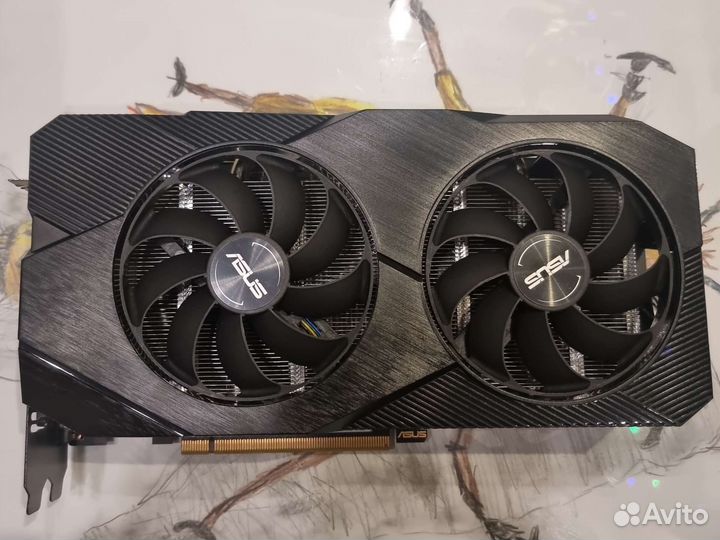 Видеокарта gtx1660 super asus dual evo