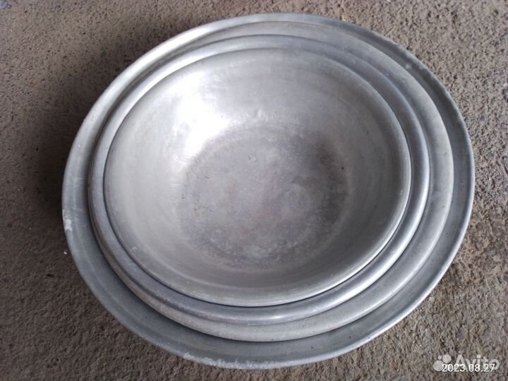 Таз алюминиевый