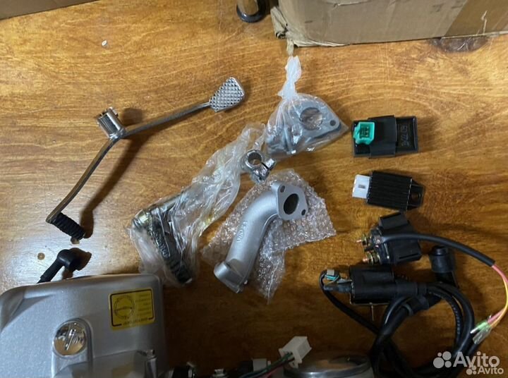 Двигатель на мопед 125 куб (есть с маркировкой 49)