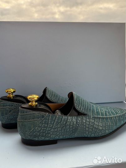 Лоферы мужские 43 размер натуральная кожа