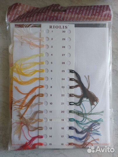 Набор для вышивания крестом риолис