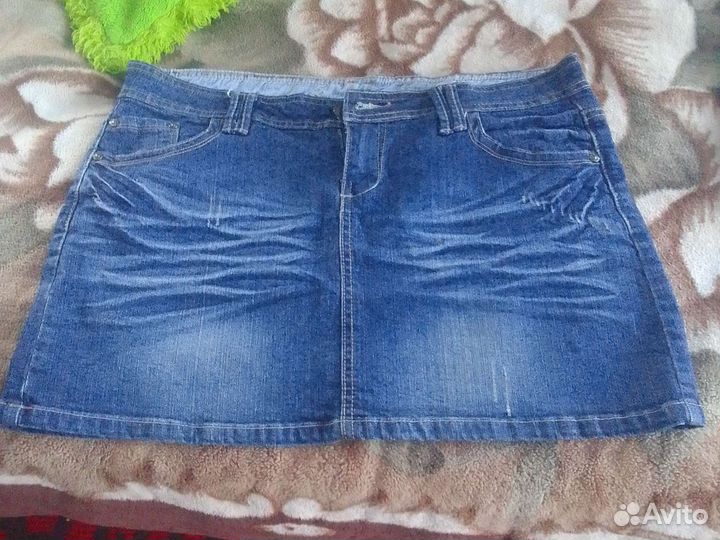 Джинсовые шорты женские, юбка джинсовая