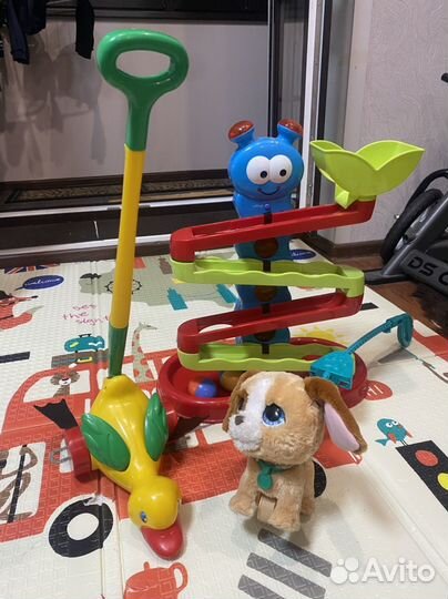 Инрушки (развивающие, мякие, настольные, куклы)