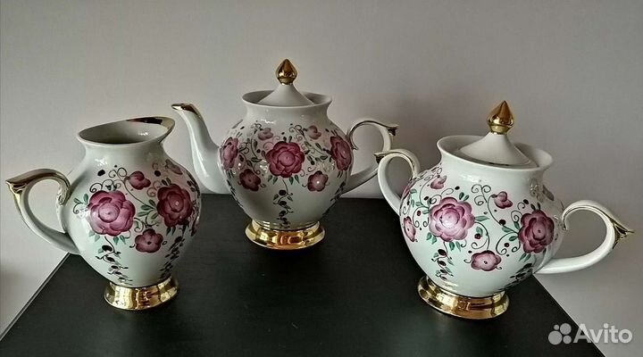 Чайный сервиз Городницкий фарфор 80-х годов