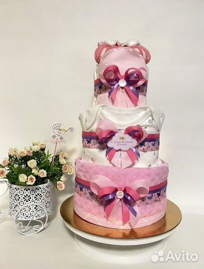 Торт из памперсов