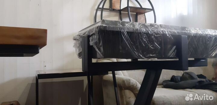 Мангальная зона в стиле лофт