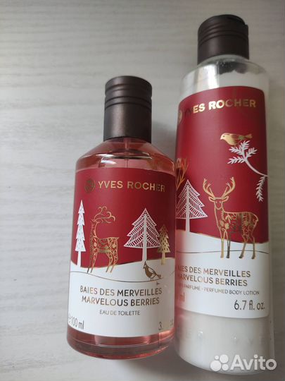 Набор туалетная вода и молочко Ив Роше