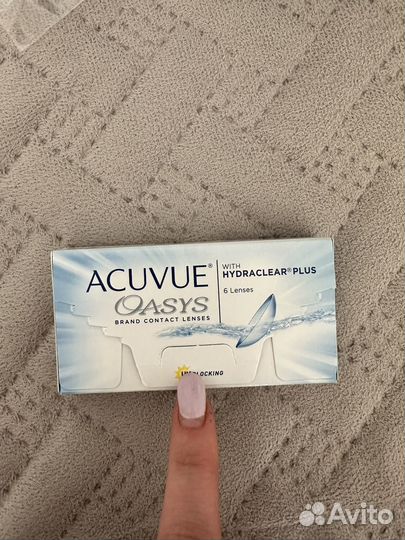 Линзы acuvue oasys двухнедельные -3,75