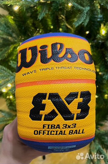 Баскетбольный мяч Wilson fiba 3x3 (оригинал)