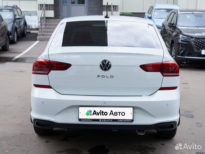 Volkswagen Polo 1.6 AT, 2021, 128 586 км